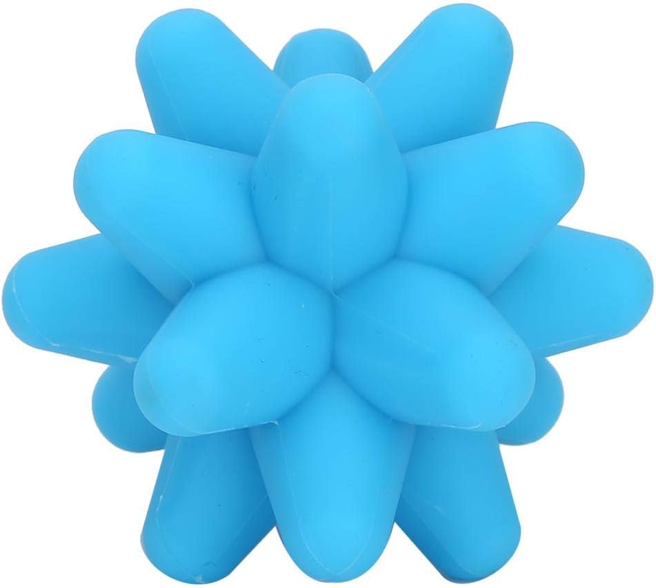 TMISHION Portable Acupoint Massage Ball, Muscle Release Deep Tissue Massage Silicone Fitness Ball, No Odor Gear Acupressure Massage Balls for Shoulders Neck Waist Back Legs Hands Feet(Blue)