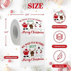 Funny Christmas Toilet Papers, Christmas Bathroom Decorations, 200 Sheets Holiday Toilet Papers, Novelty White Elephant Gag Gifts for Men Women, Xmas Stocking Stuffers Party Decor Supplies
