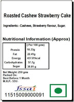 Ghasitaram Gifts Diwali Gifts Sweets - Roasted Cashew Strawberry Cake