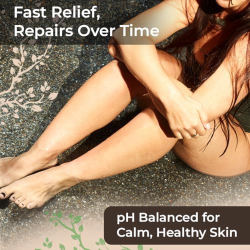 Wild Naturals Eczema & Psoriasis Cream for Dry, Itchy Skin – Eczema Relief for Adults & Kids – Moisturizing Psoriasis Cream with Manuka Honey