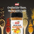 Badia Mojo Rub Citrus Blend 5 oz – Zesty Garlic & Citrus Marinade Seasoning – Bold Latin Inspired Dry Rub with Orange, Lemon & Lime