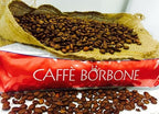 Caffè Borbone Miscela Rossa Whole Bean Coffee, Red Blend, 100% Robusta, Dark Roast, 2.2 lb Bag (Pack of 2)