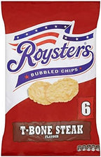 Roysters Chips - T- Bone Steak (6x28g)