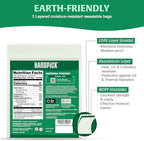 HANDPICK USDA Organic Moringa Powder (397g/14oz) Pure Moringa Oleifera Leaf Powder | Authentic Indian Origin | Gluten Free, Non-GMO | Perfect for Smoothies, Drinks, Tea & Recipes
