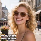 2 Pack Reader Sunglasses Men Women UV400 Protection Lightweight Outdoor Full Lens Reading Sunglasses- Not Bifocals