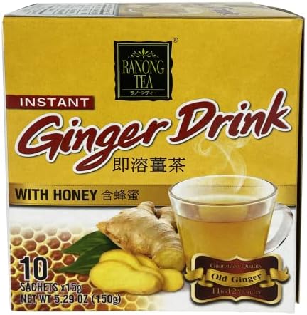 Ranong Tea Instant Ginger Drink with Honey (3)