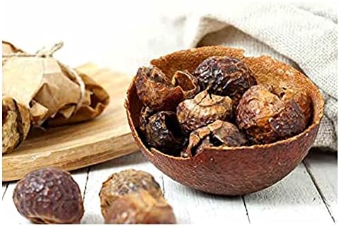 AnNafi® Reetha | Organic Soap Nuts | Aritha/Areetha/Kunkudukaialu | Sapindus used for making Reetha Powder, Ritha Shampoo, Oil | Natural Hair Care & Growth | Organic Laundry Detergent (100grams)