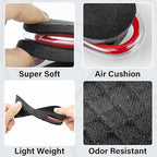 Height Increase Insoles 3-Layer Air up Shoe Lifts Elevator Shoes Insole -6 cm (2.4 inches) Heels Lift Inserts for Men and Women