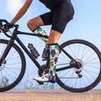 Compression Socks For Women & Men Circulation 15-20 Mmhg Knee High Nursing Travel Running Athletic Flight