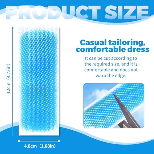 20PCS-Cooling Patch，Cold Compress Pad，Fever reducing Patches, Cold Patch for Migraine，Soothing Cold Pack，Ideal for Headache Relief, Fast-Acting Relief for Fever, Sheets Fever Patches