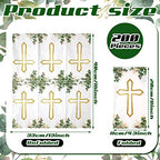 Karenhi 200 Pcs Baptism Cross Napkins 2 Ply God Bless Cross Christian Disposable Guest Napkins for Baptism Bathroom Towels First Holy Communion Decorative Religious Spring Bathroom Guest Towels