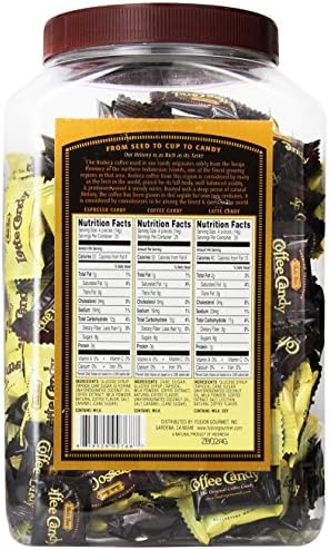 Bali's Best Assorted Coffee Candy Jar - 2lb 5oz