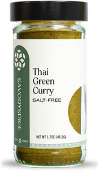 Savory Spice Thai Green Curry (1.7 oz) - Authentic Thai-Style Green Curry Powder for Paste, Stir-Fries, Chicken, Vegetables & Asian Dishes