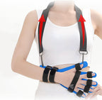 Hand Wrist Orthosis Separate, Breathable Finger Splint Fingerboard Flex Spasm Extension Board Splint Finger Training Stroke Device Therapy for Both Finger Fractures,Wounds,Hemiplegia