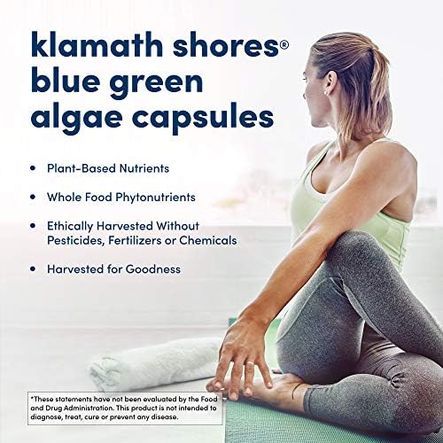 Klamath Shores Blue Green Algae 120 Capsules