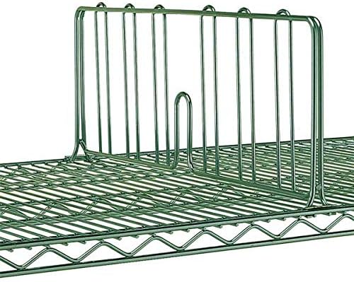 Metro, DD24K3, Shelf Divider, 24 in. W, Green, Pk6