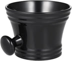 Shaving Mug Anself Man's Plastic Shaving Bowl with Handle Soup Bowl Barber Cleaning Soup Cup for Razor