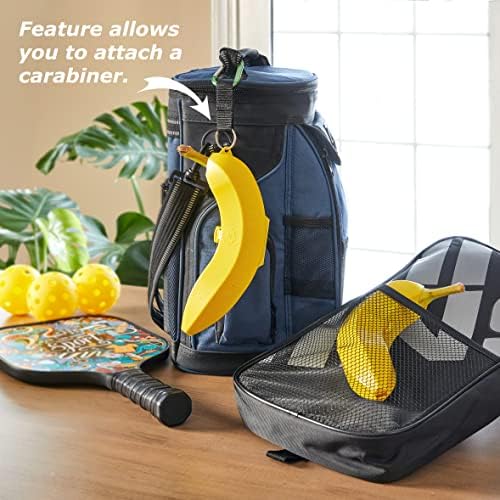 On The Go, Lunch Box Ready Banana Case (Without Carabiner) Yellow Small