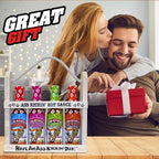 ASS KICKIN' Premium Hot Sauce Bottles Gourmet Gift Set with Wooden Bottle Holder – 5 oz. 4 Pack - Try if you dare! – Perfect Gourmet Christmas Gifts and Stocking Stuffers for the Hot Sauce Fan