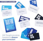 Why Don't We - 240 Conversation Starters for Couples - Get to Know Each Other Better. Fun Conversation Game for Couple, Card Games, Games for Date Night