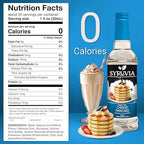 Syruvia Sugar Free Coffee Syrup, Cheese Pancake Flavored Syrup for Drinks, Lattes and Desserts – 25.4 fl oz