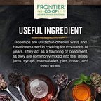 Frontier Co-op Organic Seedless Rosehips, 8.29 oz | Dried Rose Hips for Rosehip Tea Organic, Powder, Oil and More | 8.29 Ounces (235 Grams)