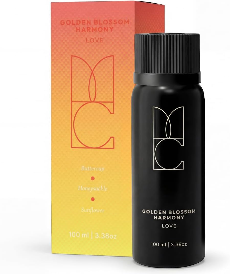 Essential Oils for Diffusers - Home & Hotel Aromatherapy Refill, for Room Fragrance, Soap & Candle Making – Premium French Ingredients (100 ml – 3.38 Fl Oz) – Golden Blossom Harmony