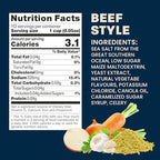 Massel Beef Style Bouillon Powder - Gluten & Dairy Free, Low FODMAP, MSG-free, Non-GMO, Trans Fat Free, No Animal Content - All Natural Soup Base Seasoning for Ramen, Soup & Stew (6 Cans, 168 g)