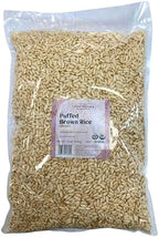 Organic Puffed Brown Rice, Non-GMO, Gluten-Free Whole Grain Snack, Toasted Flavor, 18 oz