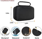 Elonbo Carrying Case for OMRON Evolv Bluetooth Wireless Upper Arm Blood Pressure Monitor, for OMRON Evolv BP7000 Portable One-Piece BP Monitor Storage Holder, Black