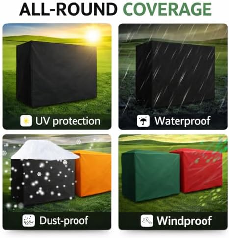 Custom Fit Industrial Dust Protection Cover Made to Measure Protective Cover with Personalized Text or Logo for Furniture & Equipment