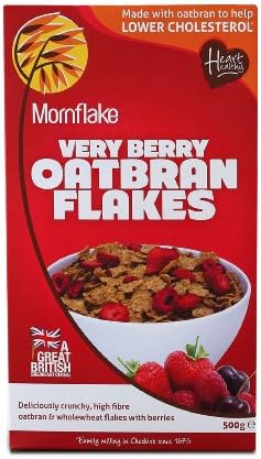 Mornflake - Very Berry Oatbran Flakes - 500g (Case of 8)