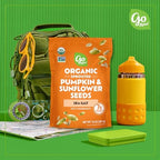 Go Raw Organic Sprouted Pumpkin & Sunflower Seeds, 10 oz, Sea Salted, Keto, Kosher, Superfood