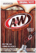 A&W Root Beer Sugar Free Singles To go Drink Mix by A&W-SET OF 2