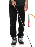 Blind Cane Mobility Cane, Retractable Walking Stick for The Elderly Sticks Men Women, Titanium Alloy Safety Walking Canes