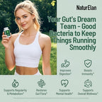 Probiotics for Women & Men - 120 Billion CFU, 17 Powerful Strains for Gut Health, Immunity & Fast Bloating Relief, Third - Party Tested, Non-GMO & Vegan Probiotics Formula for Digestive Health, 60 CT