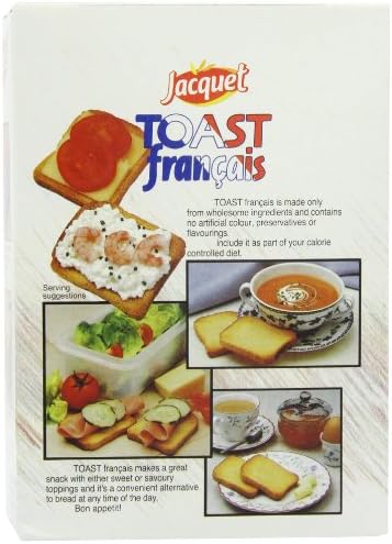 Jacquet Toast Francais 200 g (Pack of 8)