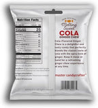 Melting Sweet Ginger Candy Chewy Ginger Chew (Cola, 1.8 Ounce, Pack of 1)