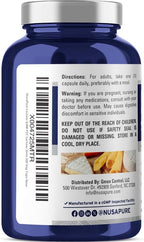 NusaPure Lactase Enzyme 9000 FCC, Lactase Unit, Suitable for Vegetarians/Vegan, Non-GMO, 220 Veg Capsules