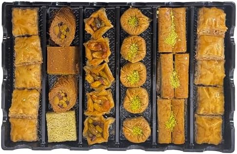 Baklava Assortment 2 lbs – Authentic Lebanese Pastry Gift Box, Freshly Baked Daily, Little Gourmet Dessert, Perfect for Holidays, Parties & Special Occasions Visit the Libanais Store