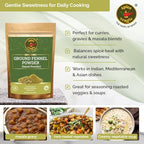 Spice Magic Fennel Ground 7 oz (200g) | Premium Aromatic Fennel Powder for Tea, Curry & Baking | Fresh, Clean & Flavorful.