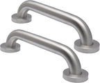 Shower Grab Bars Brushed Nickel 12" x 1 1/4", Stainless Steel Handicap Grab Bars for Bathroom Bathtub Toilet, Shower Handle Safety Bars Hand-Rail Support for Elderly Seniors Pregnant Children