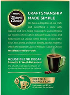 Nescafe Taster's Choice Decaf, House Blend Instant Coffee Single Serve Sticks, 16 Count (Pack of 1)