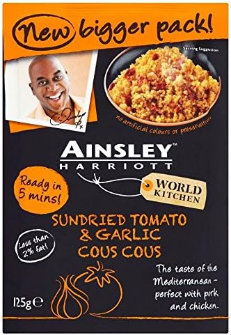 Ainsley Harriott Sundried Tomato & Garlic Cous Cous (125g)