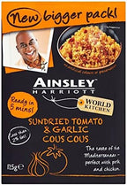 Ainsley Harriott Sundried Tomato & Garlic Cous Cous (125g)