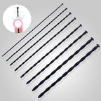 4/8 pcs Male Silicone Urethral Sounds Trainer Plug Urinary Dilator Stretcher Masturbation Rod Penis Plug Bladder Stimulation Fetish Sex Toy for Men (Thick 5-8)