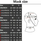 Latex Hood Fashion Mask Eyes Transparent and Open Mouth with Rear Zipper Handmade for Clubwear Catsuit Cosplay Party