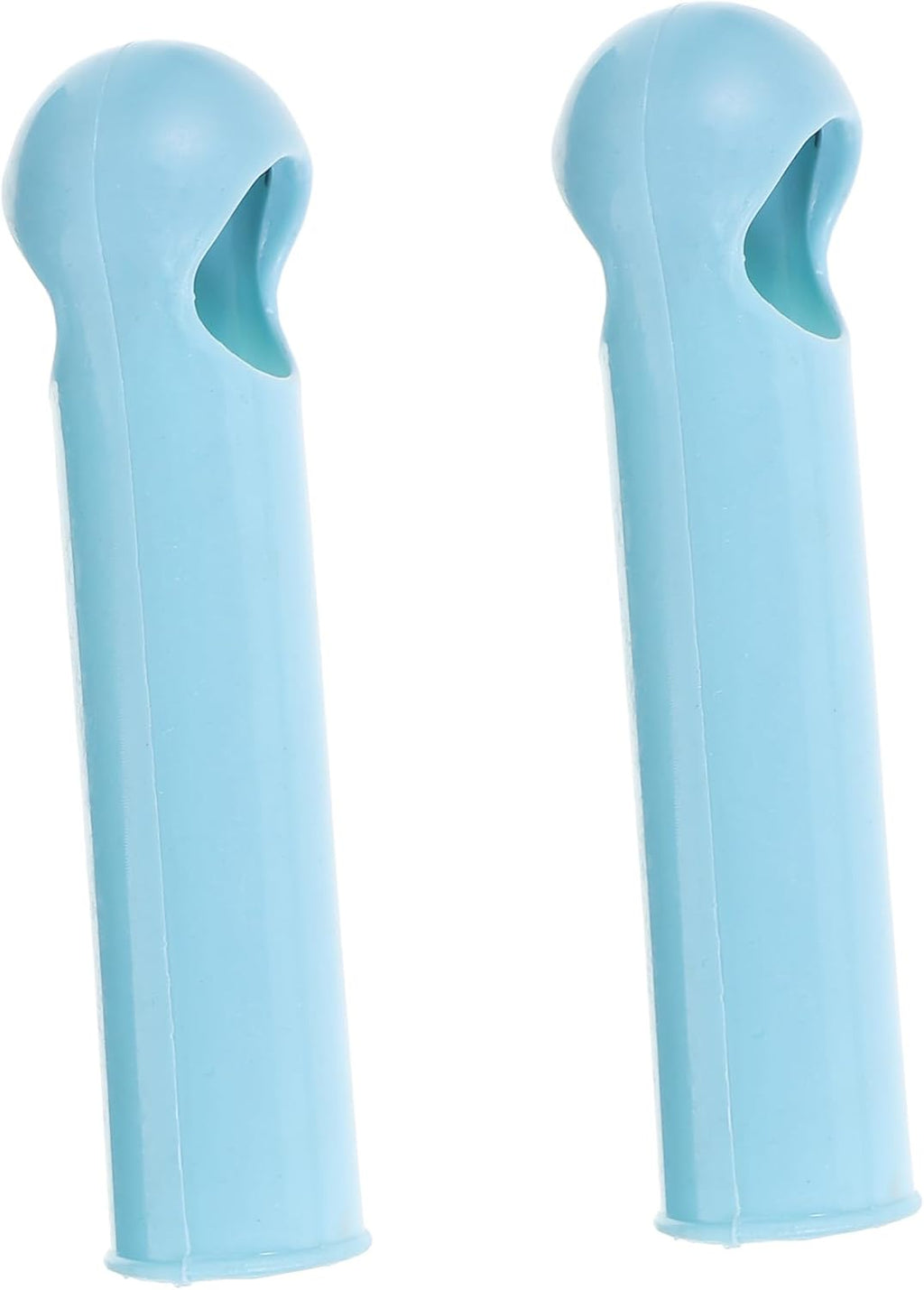 Angoily 2pcs Floor mop Broom Handle Grip mop Handle end Cap Rod Grip Sweeping Broom Stick Replacement Clean Accessories Holder Headgear Socket Plastic