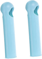 Angoily 2pcs Floor mop Broom Handle Grip mop Handle end Cap Rod Grip Sweeping Broom Stick Replacement Clean Accessories Holder Headgear Socket Plastic