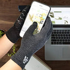Vital Salveo Full Finger Touchscreen Arthritis Gloves NonSlip Carpal Tunnel-Pair
